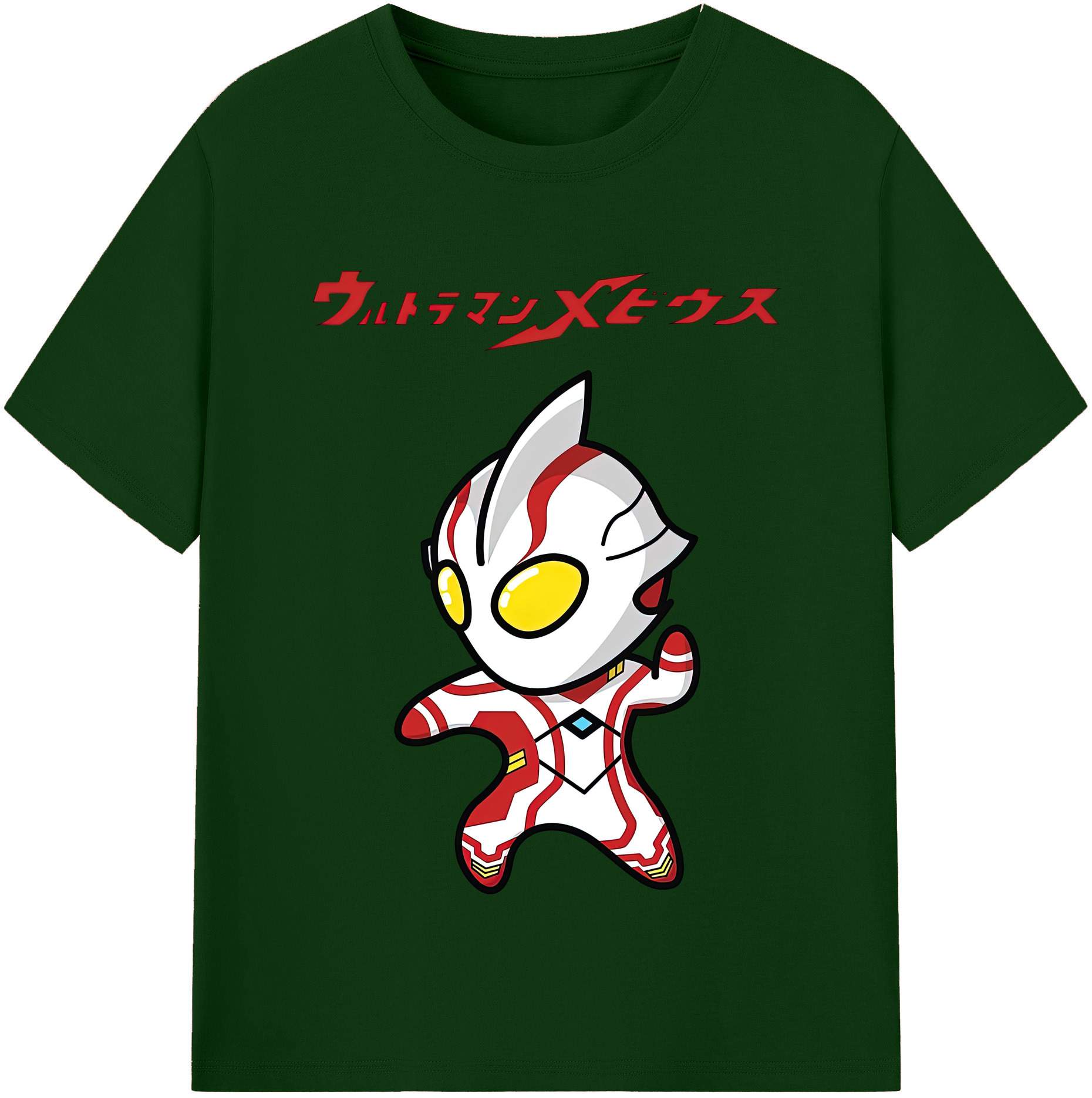 （画像用） ウルトラマン Ultraman 綿100％半袖Tシャツ（フロントプリント）